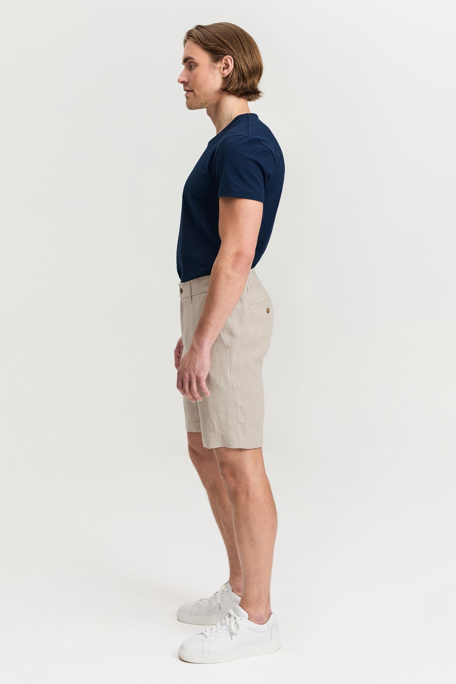 Teppo linen shorts